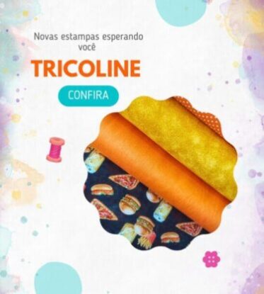 Tricoline Algodão Tecidos Bengi