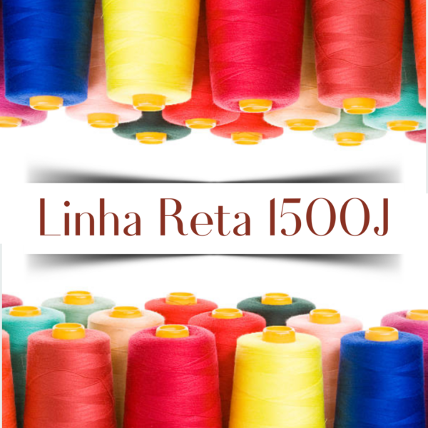 Linha costura Reta Poliéster - 1500J Bonfio