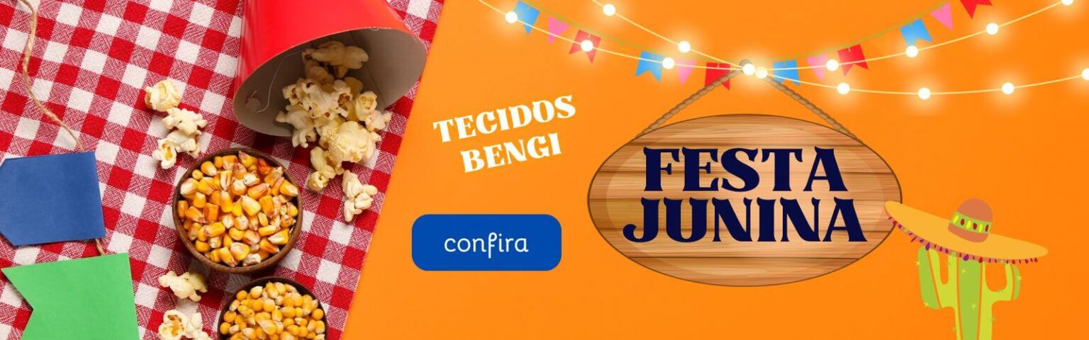 Tecidos Xadrez para festa junina