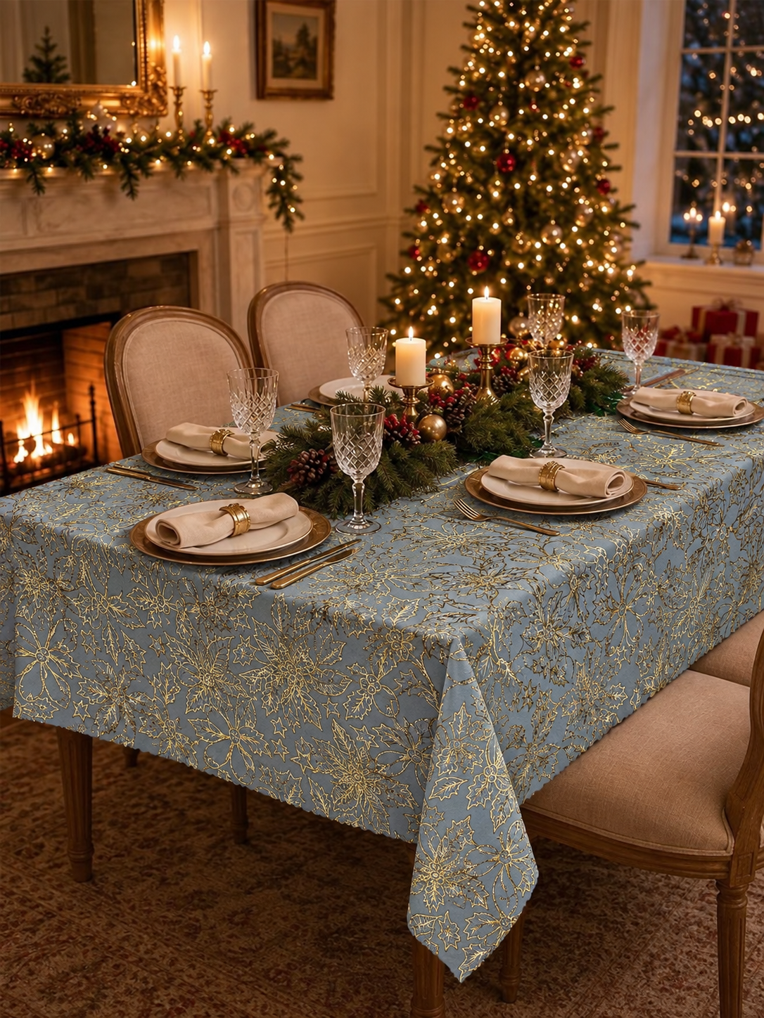 Tecido Oxford Natal - 50cm x 1,50m 2 Tecido Oxford Natalino