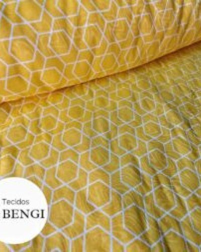 Tecido para decoração Jacquard Geométrico 0,50 cm x 1,40 m