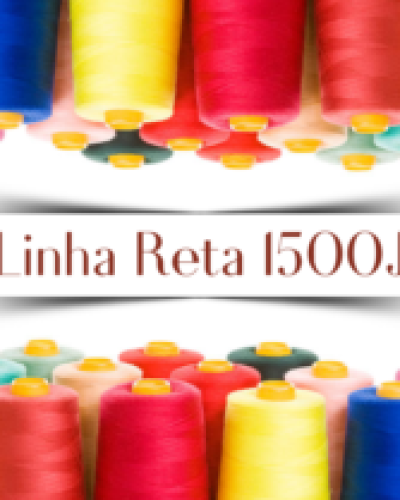 Linha costura Reta Poliéster - 1500J Bonfio
