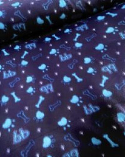 Oferta de Soft Estampado Pata e Osso Cachorro na Tecidos Bengi, que fica localizada na Rua Aníbal Alves 53 Centro Itaguaí RJ