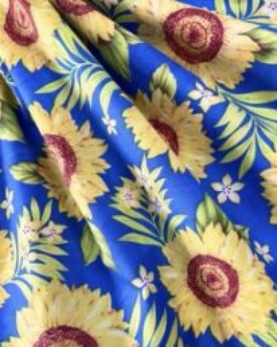 Tecido Chitão Poliéster Girasol